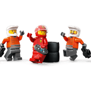 LEGO City F1 boksipeatus ja boksimeeskond Ferrari autoga - Image 4