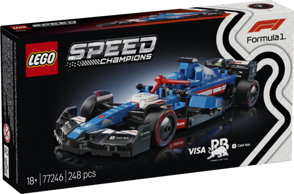 LEGO Speed Champions Visa Cash APP RB VCARB 01 F1 võidusõiduauto