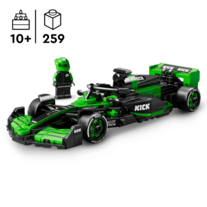 LEGO Speed Champions KICK Sauber F1 Team C44 võidusõiduauto - Image 2