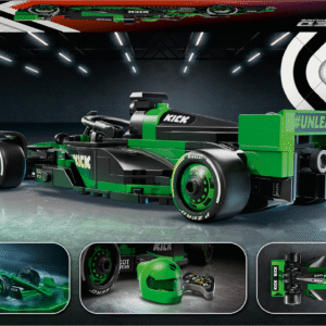 LEGO Speed Champions KICK Sauber F1 Team C44 võidusõiduauto - Image 7