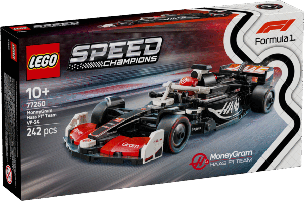 LEGO Speed Champions Moneygram HAAS F1 Team VF-24 võidusõiduauto