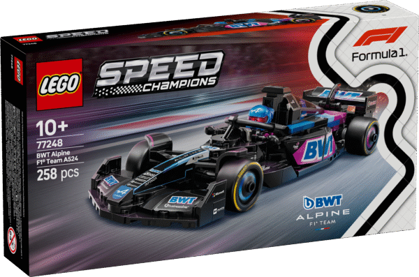 LEGO Speed Champions BWT Alpine F1 Team A524 võidusõiduauto