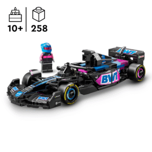 LEGO Speed Champions BWT Alpine F1 Team A524 võidusõiduauto - Image 2