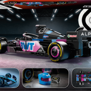 LEGO Speed Champions BWT Alpine F1 Team A524 võidusõiduauto - Image 8
