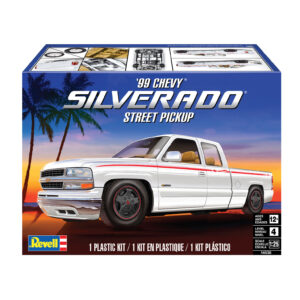 Revell liimitav mudel 1999 Chevy Silverado Custom Pickup 1:25 - Image 3