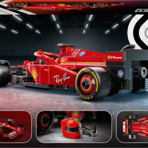 LEGO Speed Champions Ferrari SF-24 F1 võidusõiduauto - Image 8