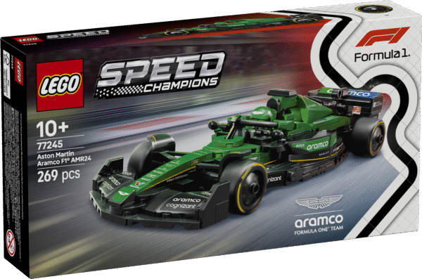 LEGO Speed Champions Aston Martin Aramco F1 AMR24 võidusõiduauto