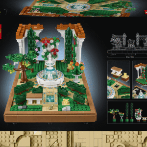 LEGO Icons Purskkaevude aed - Image 4