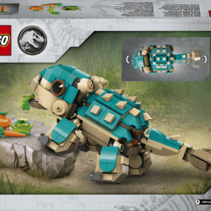 LEGO Jurassic World Beebi Bumpy: ankülosaurus - Image 2