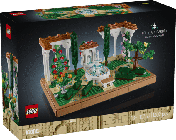LEGO Icons Purskkaevude aed