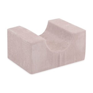 PLUSH NEST Mängulinnus koos basseini+150 palliga (pärl, kuld), heleroosa, premium corduroy - pilt 10