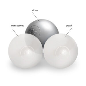 Dry pool balls, 6 cm, set of 200: pearl, transparent, silver - pilt 7