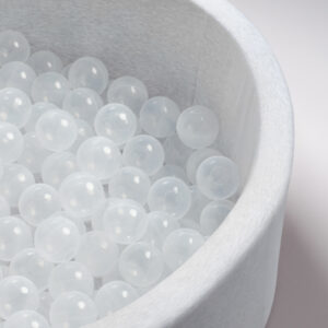 Dry pool ball, 6 cm, transparent, 50 pcs - pilt 2