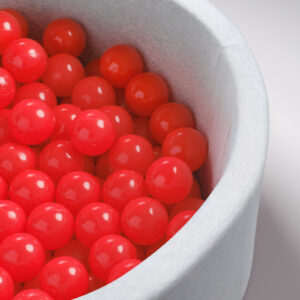 Dry pool ball, 6 cm, red, 50 pcs. - pilt 2