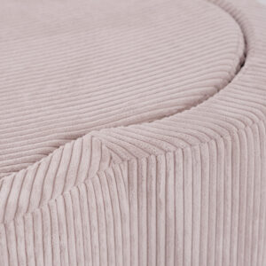 PLUSH NEST Kuiv lillebassein koos matiga , 95x30, heleroosa, premium corduroy, Floral Fun Zone - pilt 7