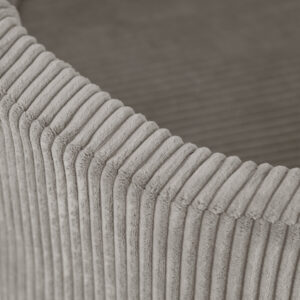 PLUSH NEST pallibassein, beež, ümmargune, premium corduroy, 90x30, 200 palli: pärl, sinine, kuldne - pilt 5
