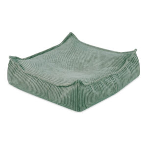 PLUSH NEST Puff, 60x60 cm, põrandapadi , roheline, premium corduroy - pilt 9