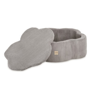 PLUSH NEST Kuiv lillebassein koos matiga , 95x30, beež, premium corduroy, Floral Fun Zone