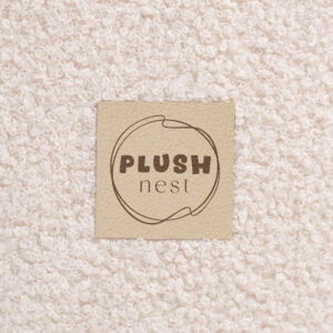 PLUSH NEST Kuivabassein, ümmargune, 90x30 cm, kreemjas lambanahk - pilt 6