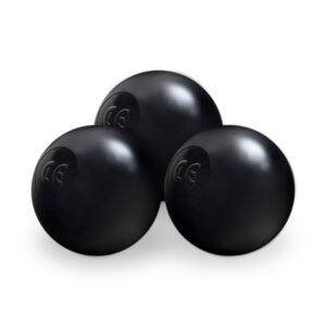 Dry pool ball, 6 cm, black, 50 pcs - pilt 3