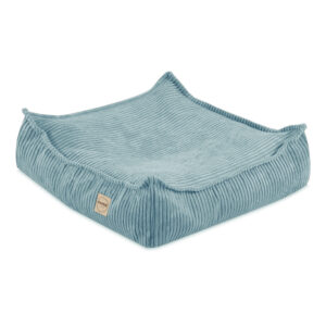 PLUSH NEST Puff, 60x60 cm, põrandapadi , sinine, premium corduroy
