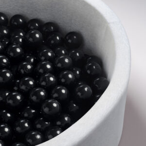 Dry pool ball, 6 cm, black, 50 pcs - pilt 2