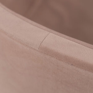 PLUSH NEST Beige 90x30 bassein pallidega, samet, ümmargune 200 palli: pärl, läbipaistev, kuldne - pilt 2