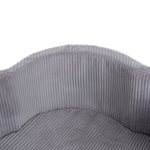 PLUSH NEST Kuiv lillebassein koos matiga , 95x30, hall, premium corduroy, Floral Fun Zone - pilt 6