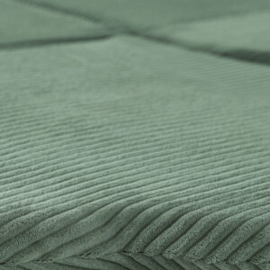 PLUSH NEST lillematt, 115x115x5cm, roheline, premium corduroy, kohev lillematt. - pilt 6
