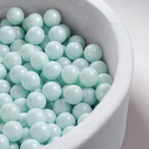 Dry pool ball, 6 cm, pearl mint, 50 pcs - pilt 2