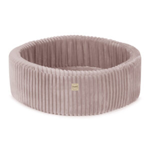PLUSH NEST Dry Pool, ümmargune, 90x30 cm, roosa, Puffy Lamell (+200 palli pärl, heleroosa pärl, kuldne) - pilt 5