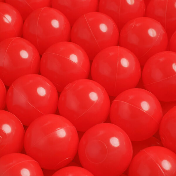 Dry pool ball, 6 cm, red, 50 pcs.