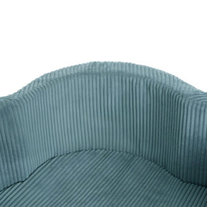 PLUSH NEST Kuiv lillebassein koos matiga , 95x30, sinine, premium corduroy, Floral Fun Zone - pilt 6