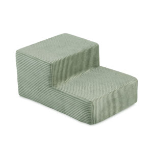 PLUSH NEST Mini mänguväljak (+bassein ja 100 palli ), roheline, premium corduroy (pärl ja hõbedane) - pilt 8