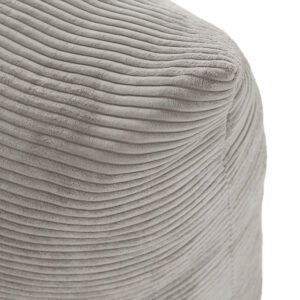 PLUSH NEST, pouffe kott, 120x80 cm, beež, premium corduroy - pilt 5
