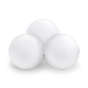 Dry pool ball, 6 cm, transparent, 50 pcs - pilt 3