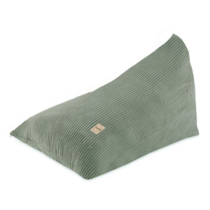 PLUSH NEST, pouffe kott, 120x80 cm, roheline, premium corduroy