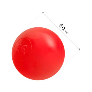 Dry pool ball, 6 cm, red, 50 pcs. - pilt 5