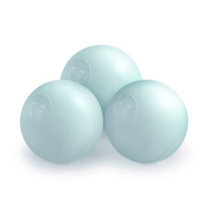PLUSH NEST Dry flower bassein, 95x30, sinine, premium corduroy, Floral Fun Zone, 200 palli: pearl, pearl mint, silver - pilt 8