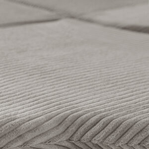 PLUSH NEST lillematt, 115x115x5cm, beež, premium corduroy, kohev lillematt. - pilt 6