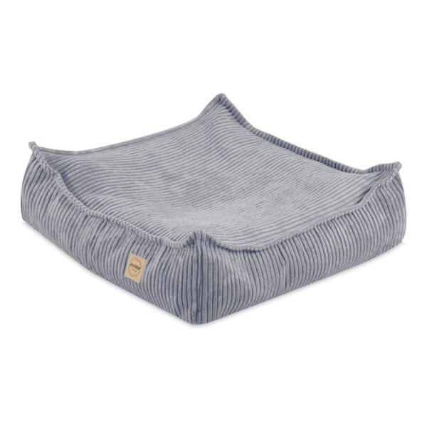 PLUSH NEST Puff, 60x60 cm, põrandapadi , hall , premium corduroy