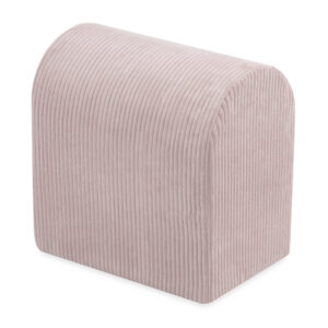 PLUSH NEST Mängulinnus koos basseini+150 palliga (pärl, kuld), heleroosa, premium corduroy - pilt 6