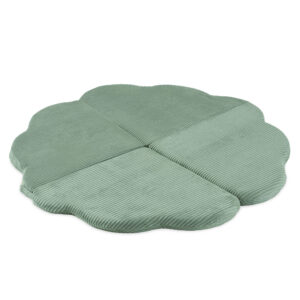PLUSH NEST lillematt, 115x115x5cm, roheline, premium corduroy, kohev lillematt.