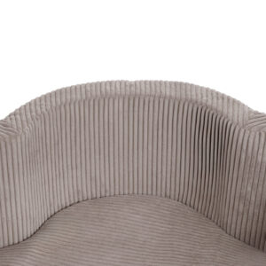 PLUSH NEST Kuivlillebassein, 95x30, beež, premium corduroy, Floral Fun Zone, 300 palli: pärl, kuld, läbipaistev - pilt 5