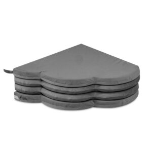 PLUSH NEST vaip, 120x120x5 cm, lill, hall,samet - pilt 4
