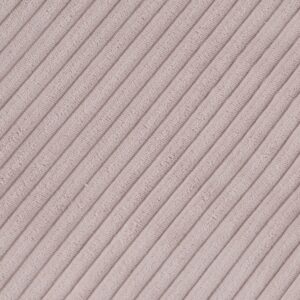 PLUSH NEST Puffy Square tugitool, 77x67x50, heleroosa, kordvillane - pilt 2