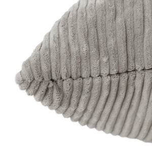 PLUSH NEST, pouffe kott, 120x80 cm, beež, premium corduroy - pilt 6