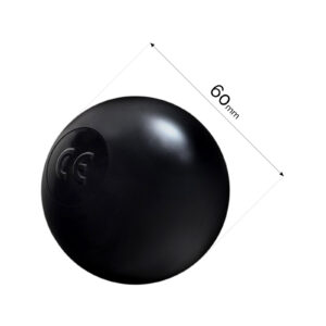 Dry pool ball, 6 cm, black, 50 pcs - pilt 5