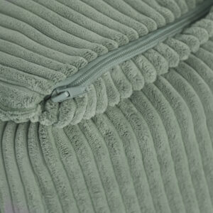 PLUSH NEST Puffy Square tugitool, 77x67x50, roheline, kordvillane - pilt 5