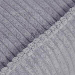 PLUSH NEST Puff, 60x60 cm, põrandapadi , hall , premium corduroy - pilt 2